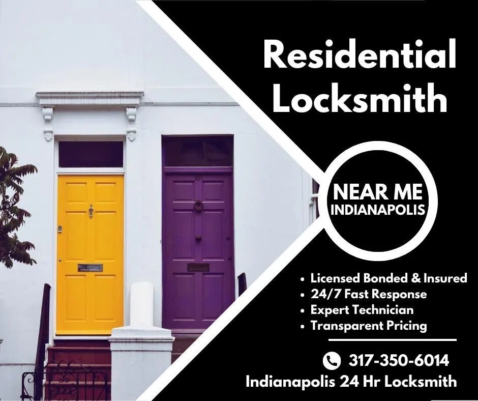 Indianapolis 24 Hr Locksmith Indianapolis, IN 317-350-6014 - NearResi
